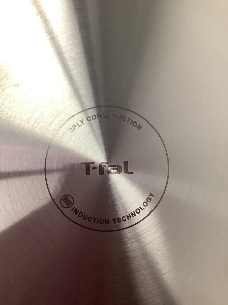 T-fal 3-Ply Stainless Steel Fry Pan - Induction Compatible Retail $50.00
