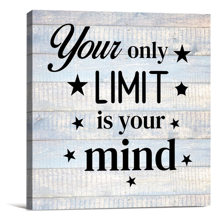 VAHATAN Inspirational Wall Art Office Decor Motivational Canvas Poster Painting Print Framed Ready to Hang Positive Desk Decorations for Office Cubicle Dorm Classroom (8 X 8 Inch)