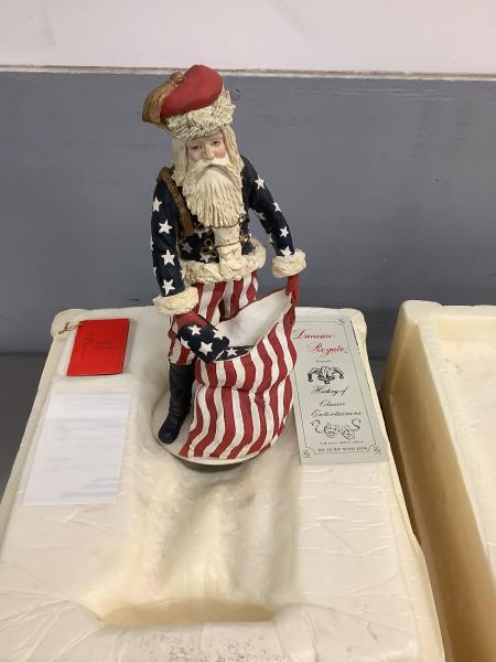 Duncan Royale Santa Claus Civil War Collectors Edition 1990 Retail $250.00