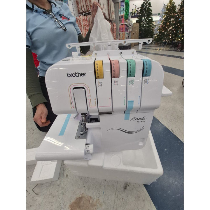 Brother 1034DX Serger - Finishing, Rolled Hems, Narrow Hems
