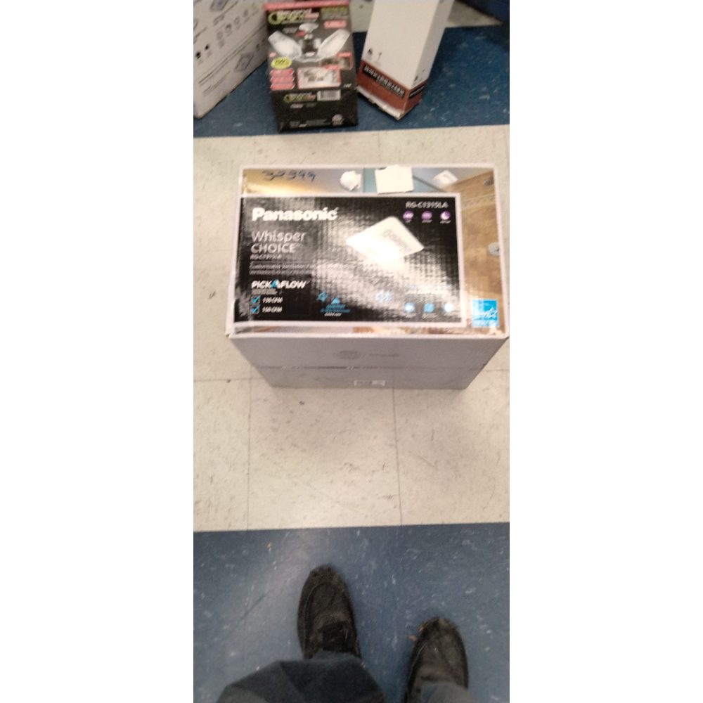 Panasonic Whisper Choice - 150 CFM Bathroom Fan - #RG-C1315LA