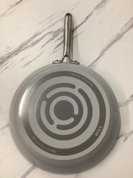 T-fal Optimal Technology Nonstick Fry Pan - 10-Inch, Gray Retail $30.00