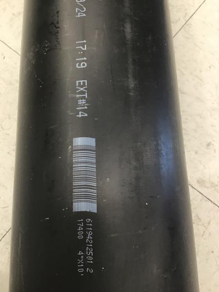 Charlotte Pipe ABS Pipe - Schedule 40, 4" x 10', Black Retail $35.00