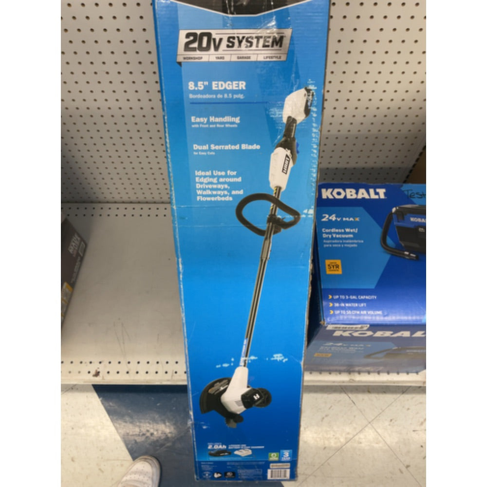 Hart 20V System 8.5" Edger - Easy Handling, Dual Serrated Blade