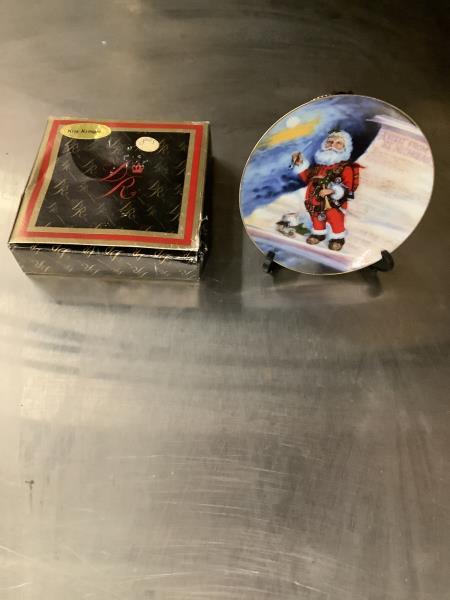 Duncan Royale Kris Kringle Limited Edition Collector Plate 1983 Retail $24.99