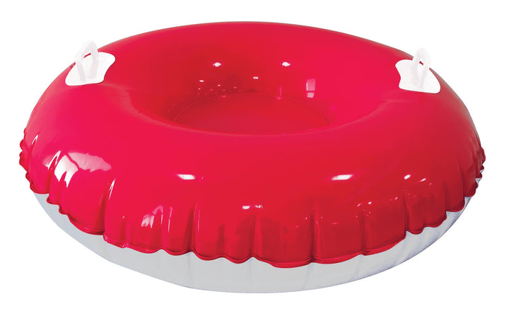 Inflatable Red Snow Tube Sleds Vinyl Children's Winter Accessories Ages 3+