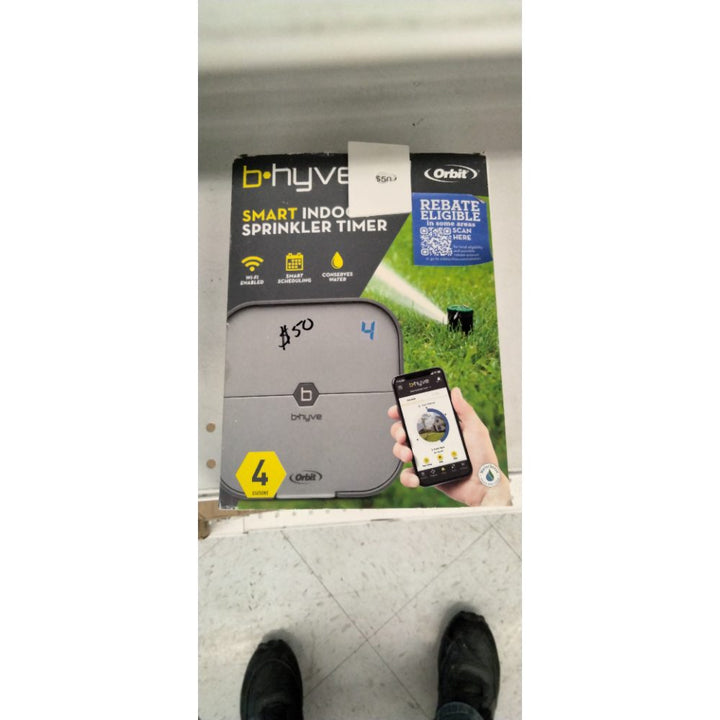 Orbit 57915 B-hyve 4-Zone Indoor Smart Sprinkler Controller