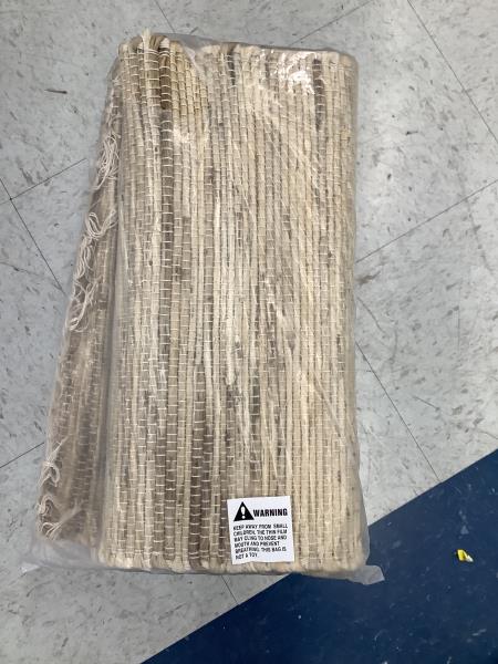Outdoor Carpet Runner - Natural Woven Texture - Durable Indoor/Outdoor Use Retail $23.00