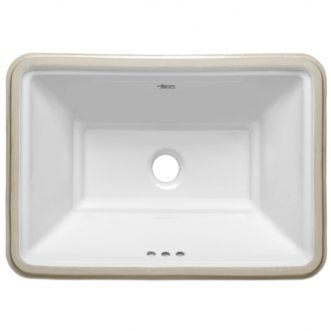 American Standard 483600.020 Esteem Vitreous China Undercounter Sink, White