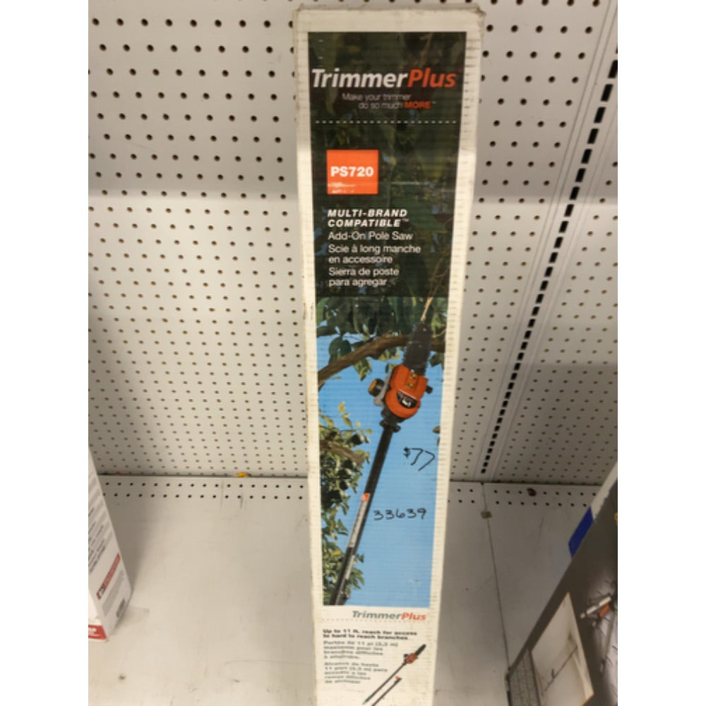 TrimmerPlus PS720 8-Inch Pole Saw with Bar and Chain