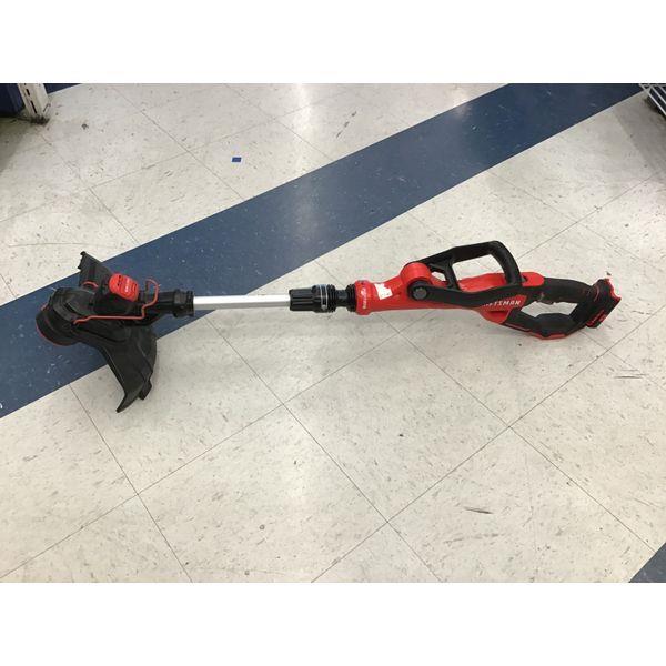 Craftsman CMST98057 Cordless String Trimmer - 20V Max, Red/Black (NO BATTERY NO CHARGER) Retail $79.00