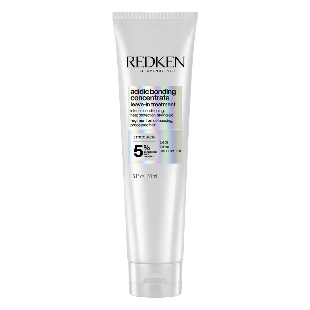Redken Acidic Bonding Concentrate Leave In Conditioner - Hair Repair Treatment For Weak & Damaged Hair, Bond Building & Strengthening, Smooths & Provides Heat Protection