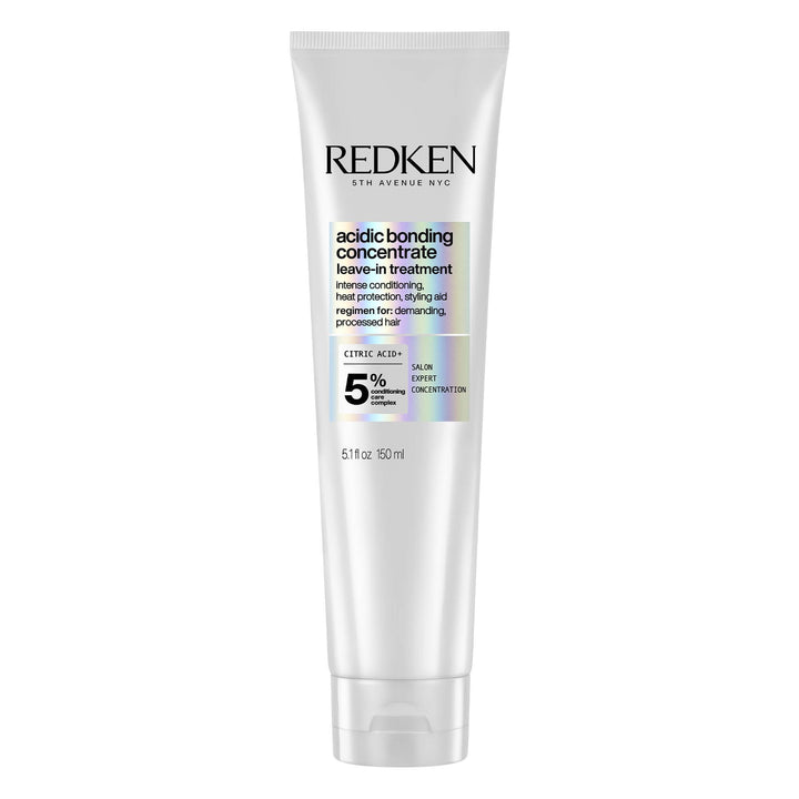 Redken Acidic Bonding Concentrate Leave In Conditioner - Hair Repair Treatment For Weak & Damaged Hair, Bond Building & Strengthening, Smooths & Provides Heat Protection