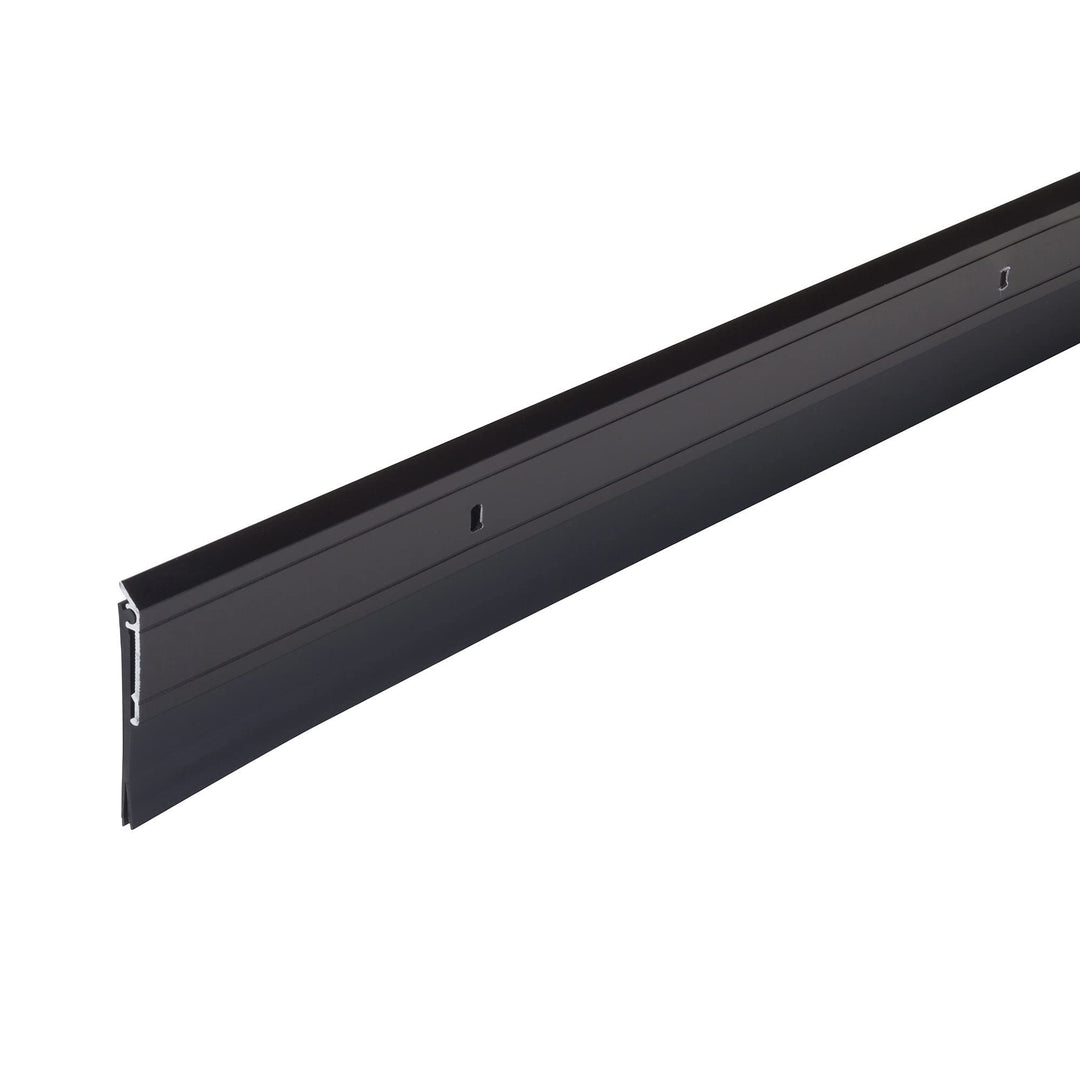 M-D Building Products 05652 All-Season Door Sweep, Heavy Duty Aluminum and Vinyl, Ideal for Residential & Commercial Use, Easy Installation, Ensure Comfort and Save Energy (36 Inch, Bronze)