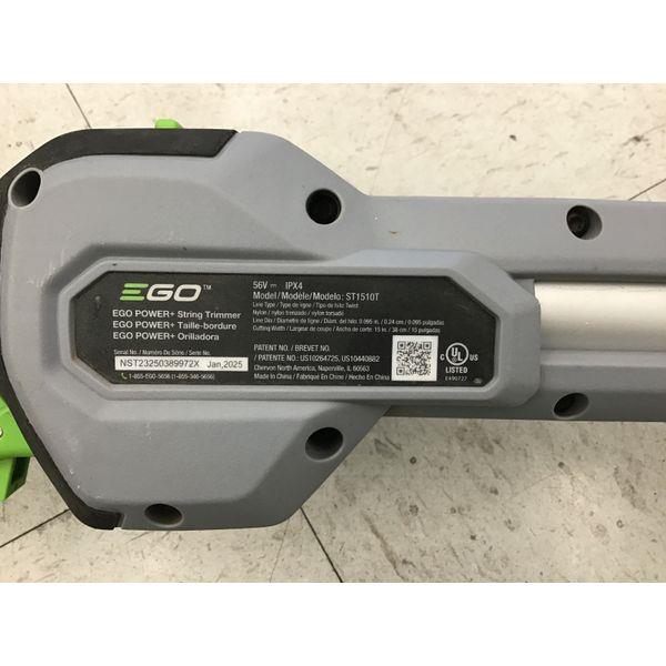 EGO Power+ String Trimmer ST1510T - 56V, Cordless, Adjustable Shaft Retail $149.00