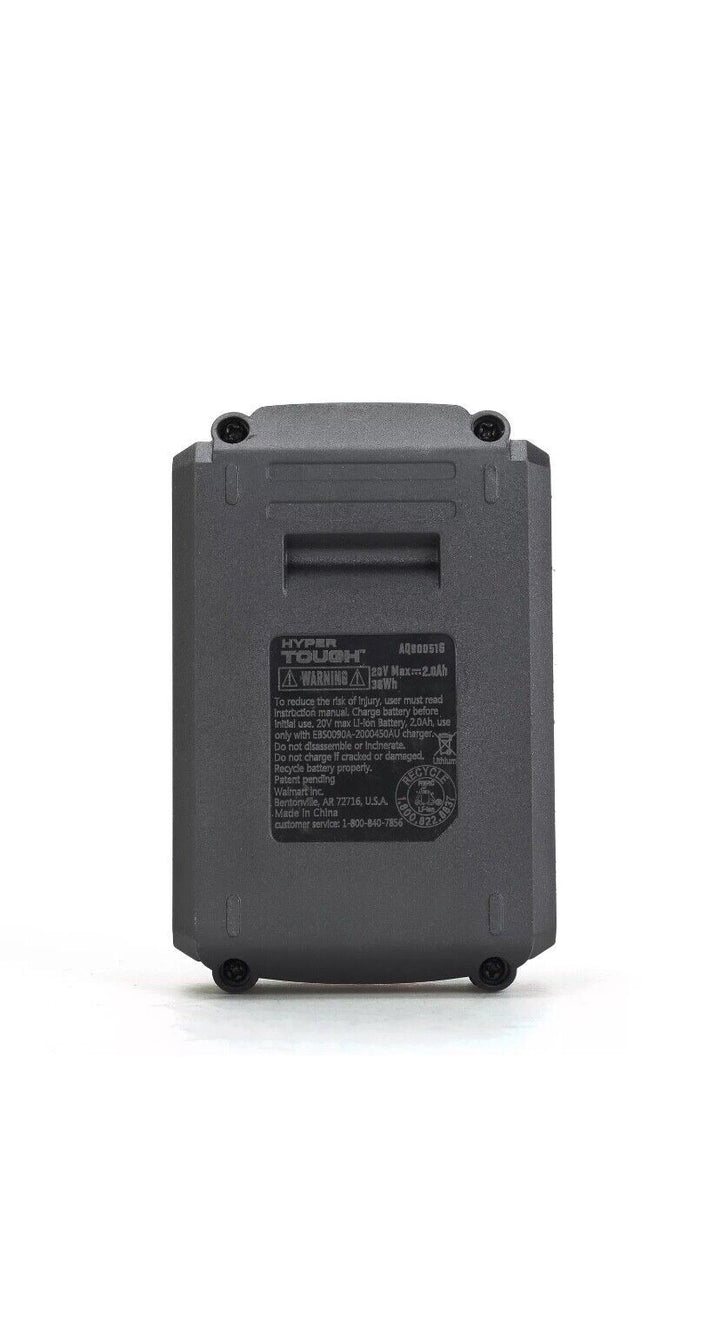 Hyper Tough 20V Max 2.0Ah Lithium-Ion Battery Pack with USB-a and USB-C Ports