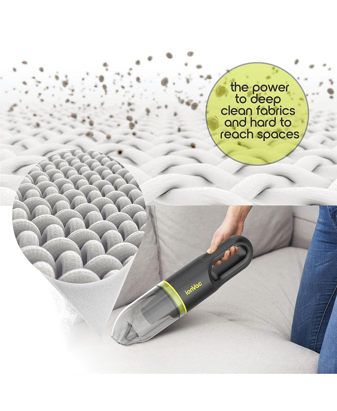 Tzumi 7441 TZUMI Portable Vacuum Green