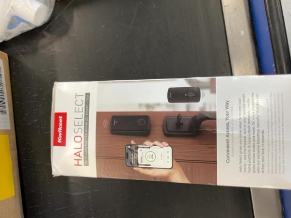 Kwikset HALO SELECT, Wi-Fi and Matter Enabled Smart Lock, Convenience, Connectivity, Matte Black Finish Retail $220.00