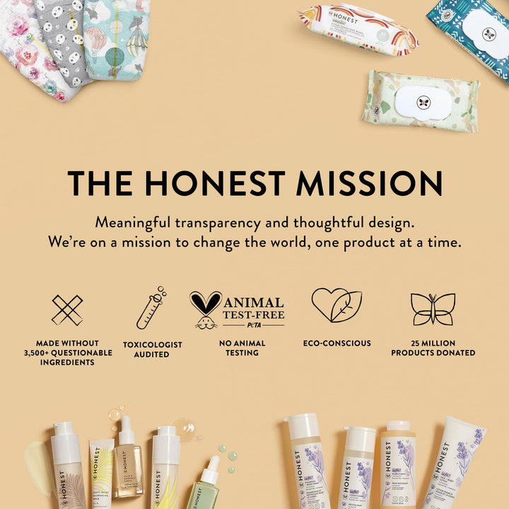 The Honest Company 2-in-1 Cleansing Shampoo and Body Wash for Sensitive Skin, Tear-Free, Hypoallergenic with Naturally Derived Ingredients, Fragrance-Free, 10 fl oz retail $9