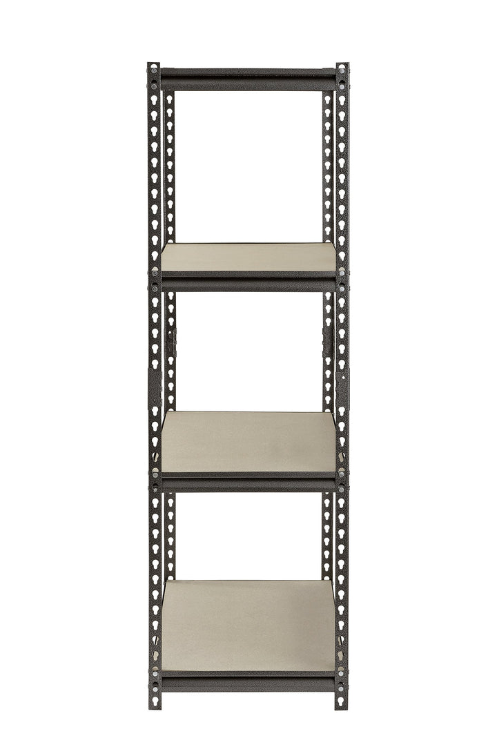 Muscle Rack UR361860PB4P-SV Silver Vein Steel Storage Rack, 4 Adjustable Shelves, 3200 lb. Capacity, 60" Height x 36" Width x 18" Depth