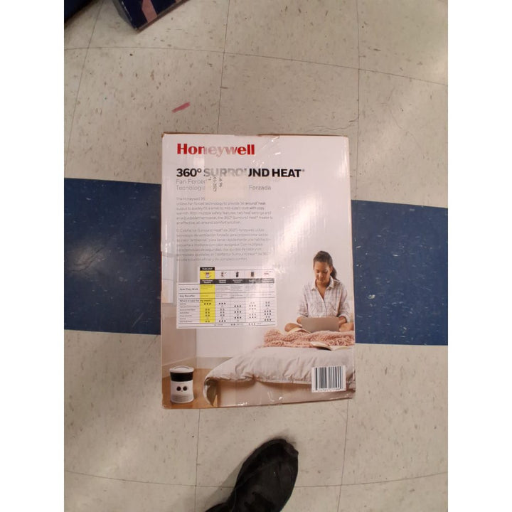Honeywell 360 Surround Space Heater, White, HHF360W