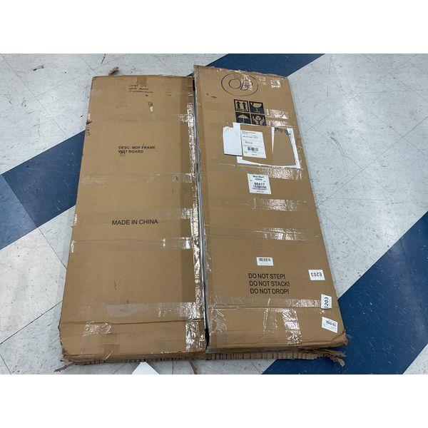 Unknown Brand Whiteboard - Framed with Accessories Retail $51.09