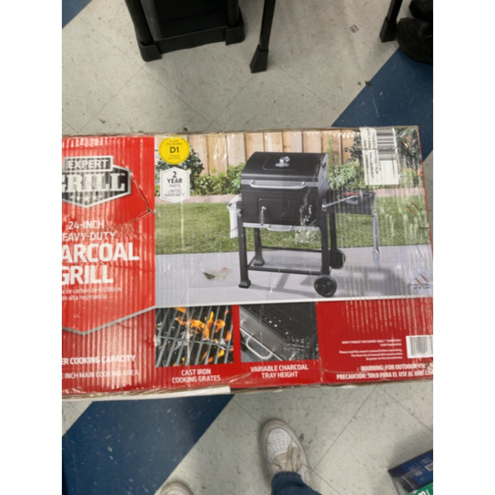 Expert Grill Heavy Duty 24-inch Charcoal Grill  Black