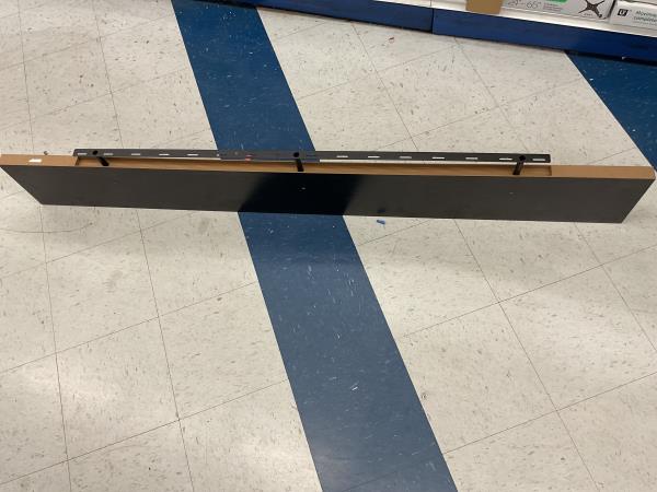 Wall Shelf, Floating Shelf, Black Retail $35.00