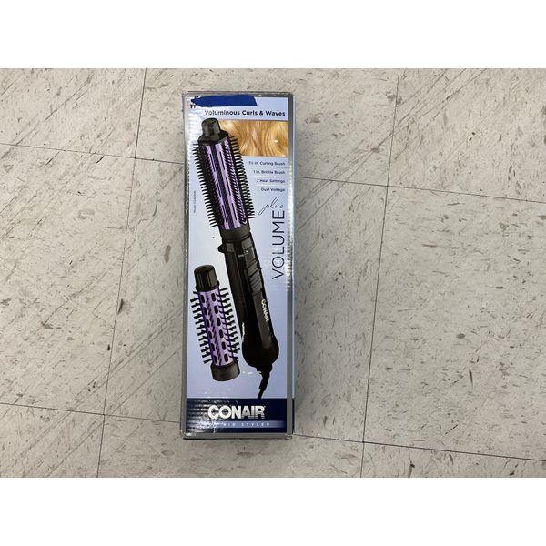 Conair Voluminous Curls & Waves Hot Air Styler - 0.75 in. Curling Brush, 1 in. Styler Brush, Dual Voltage Retail $30.00