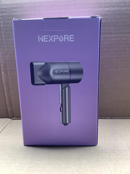 NEXPORE HY-A82 Hair Dryer - 1300W, 100-240V, 50/60Hz - Purple Retail $39.99