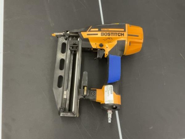 Bostitch Nail Gun - Pneumatic, Lightweight, Angled Magazine, Orange/Black Retail $170.00