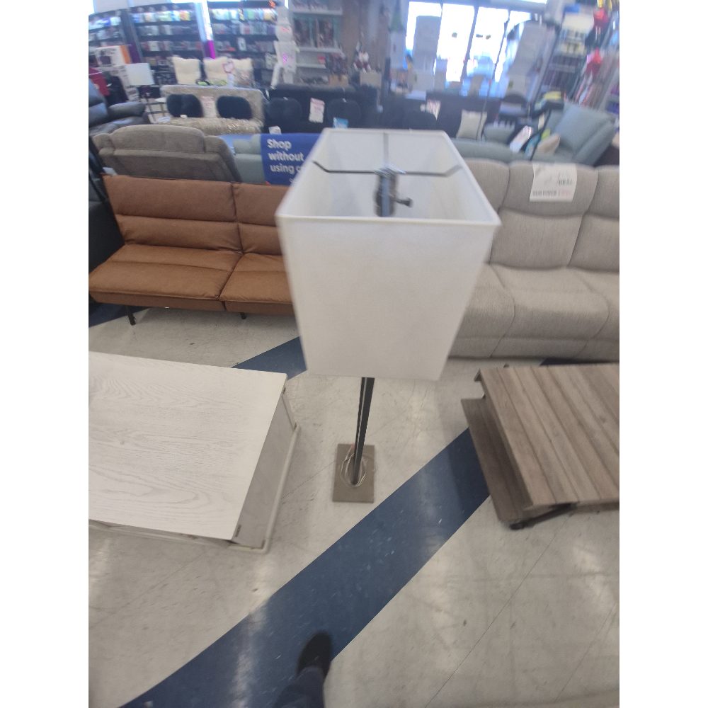 Floor Lamp, Square Shade, Modern Design