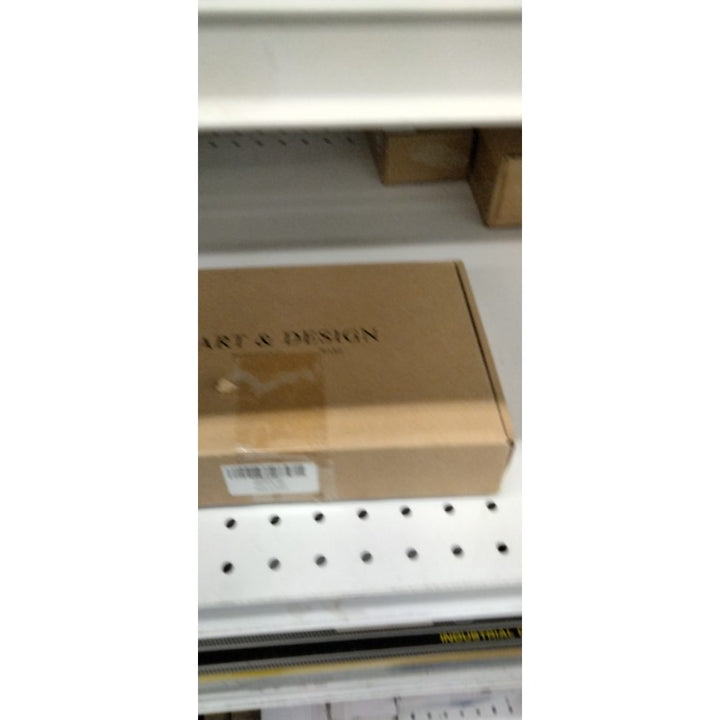 Yanxia Brushed Brass Cabinet Handles, Modern Drawer Pulls for Kitchen, Cabinet Hardware for Bedroom, 7-9/16 Inches Center to Center, 6 Pack (Model 8257)