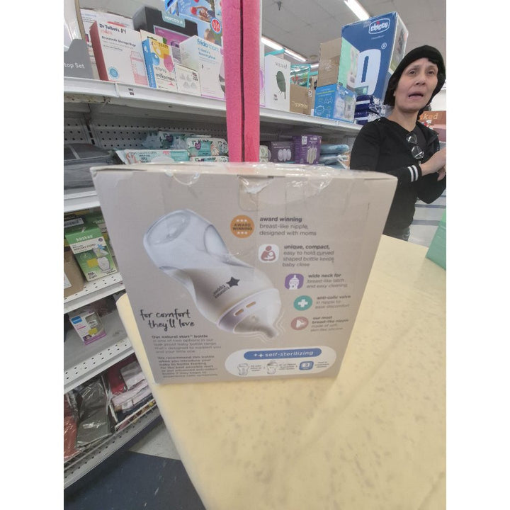 Tommee Tippee Natural Start Bottles, Leak Proof, 6m+, Fiesta Colorful Bottles, 2-pack