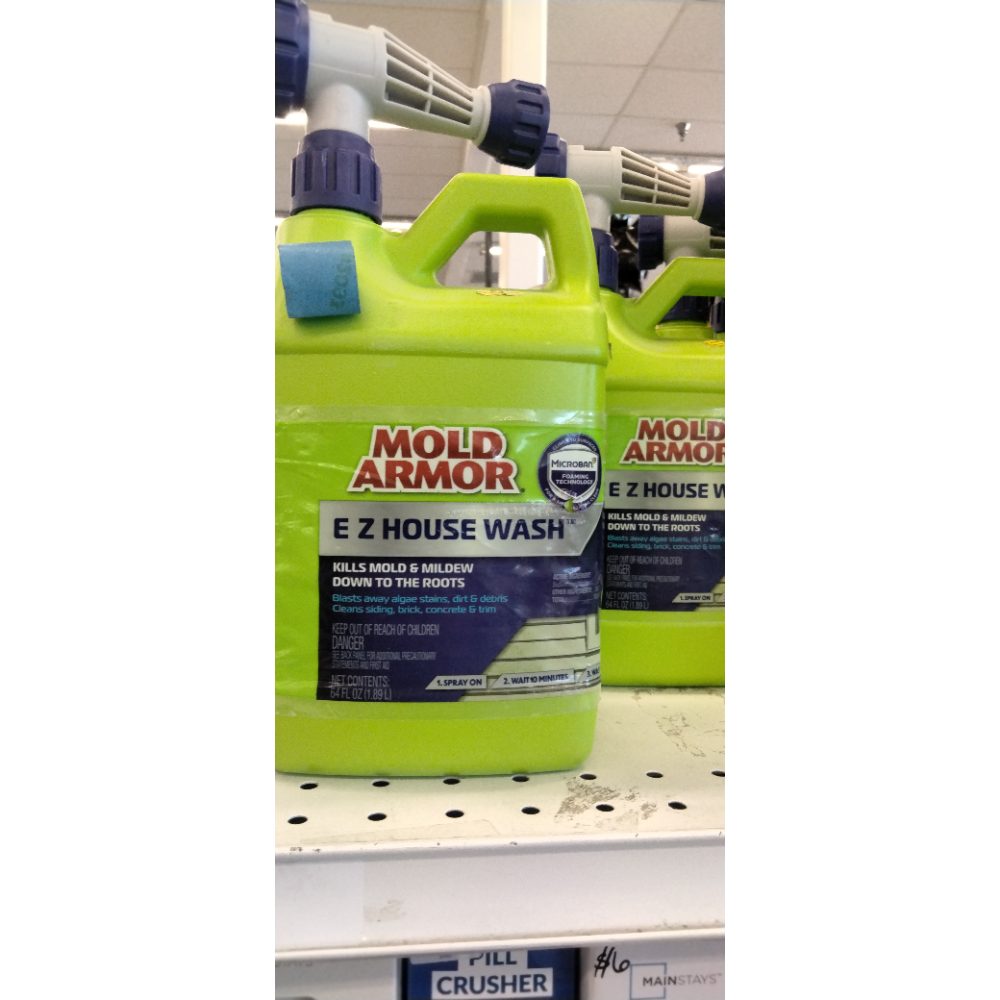 MOLD ARMOR 64 oz. E-Z House Wash - Brick, Concrete, Trim & Siding Cleaner