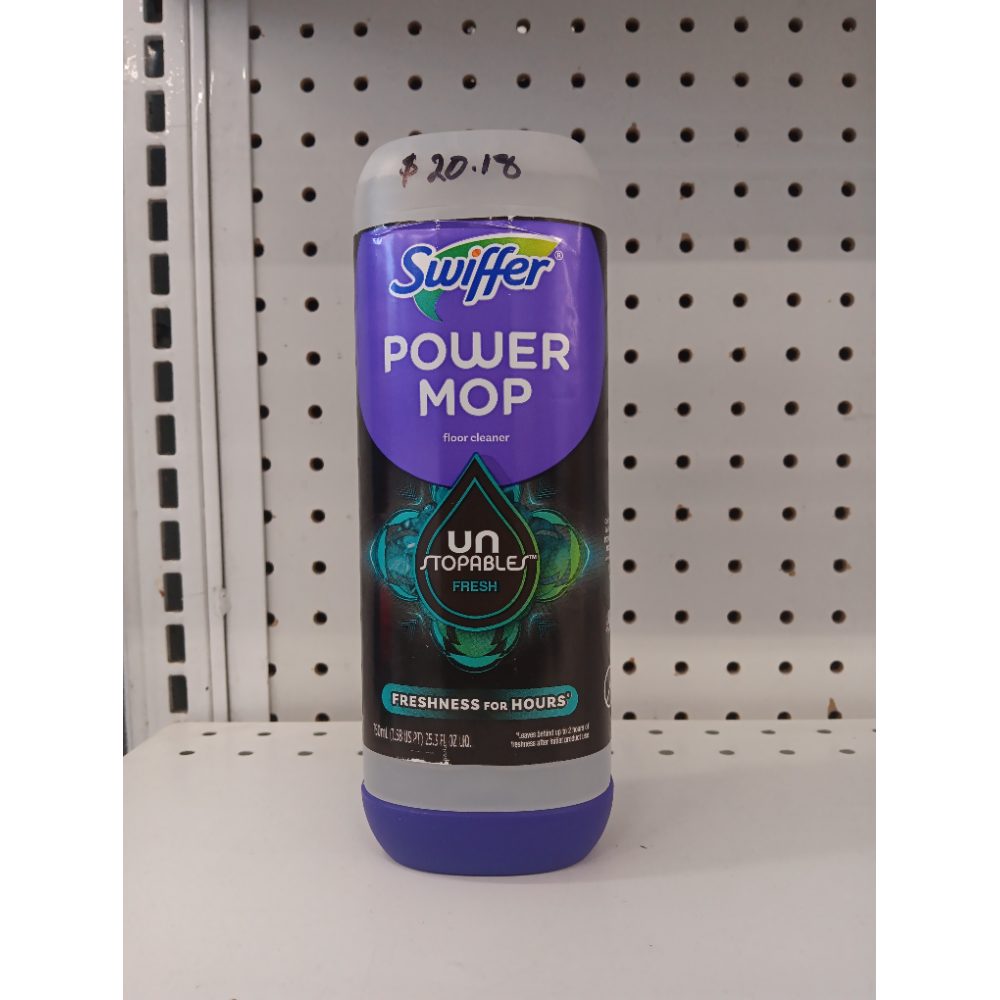 SwifferÃ‚Â®PowerMop Floor Cleaning Solution with Unstopables Fresh Scent