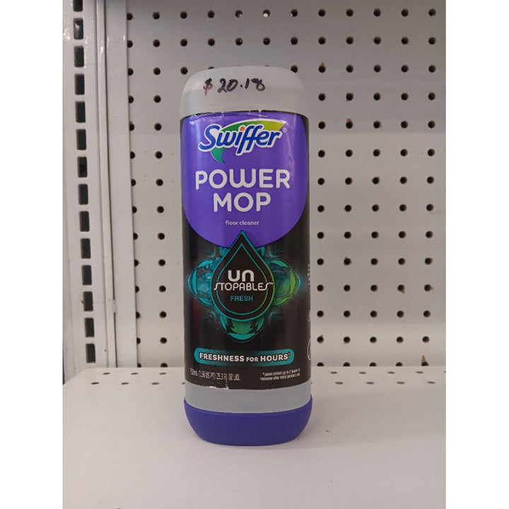 SwifferÃ‚Â®PowerMop Floor Cleaning Solution with Unstopables Fresh Scent