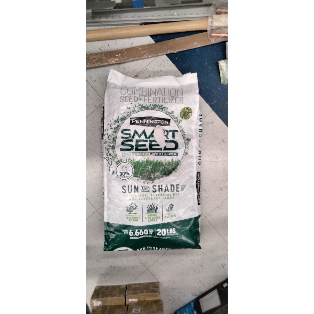 Pennington Smart Seed Sun and Shade Grass Mix 20 lb, Black Label