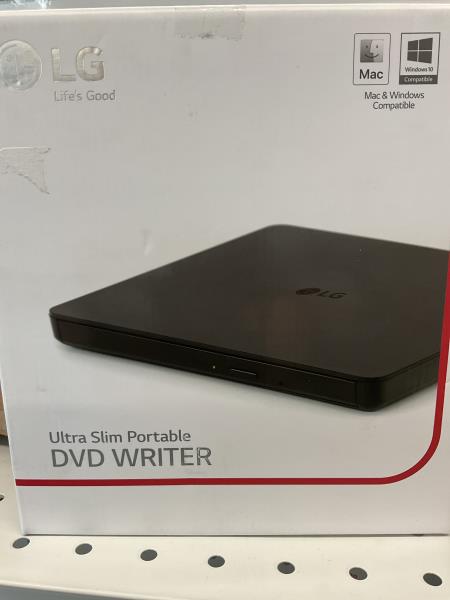 LG ultra slim portable dvd writer Retail $29.00
