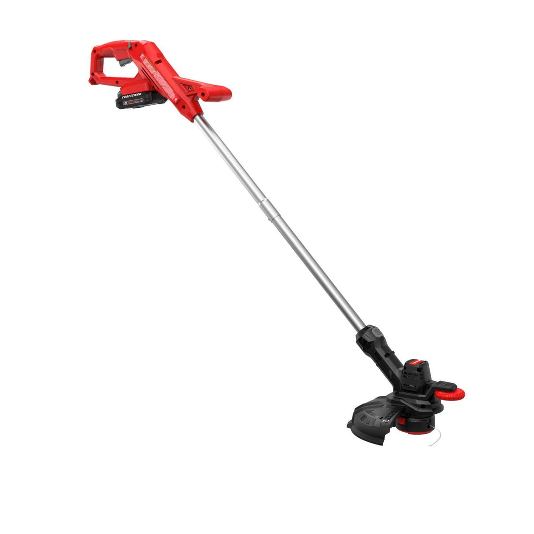 CRAFTSMAN CMCST915C1 V20* Cordless 10 in. WEEDWACKERÂ® String Trimmer and Edger Kit