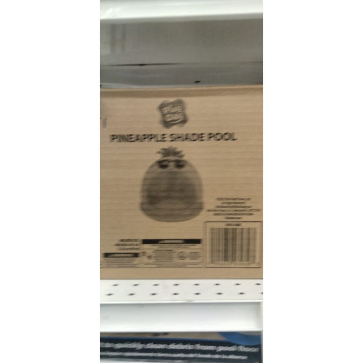 Play Day Inflatable Pineapple Shade Pool  Orange  Ages 1-3  Unisex