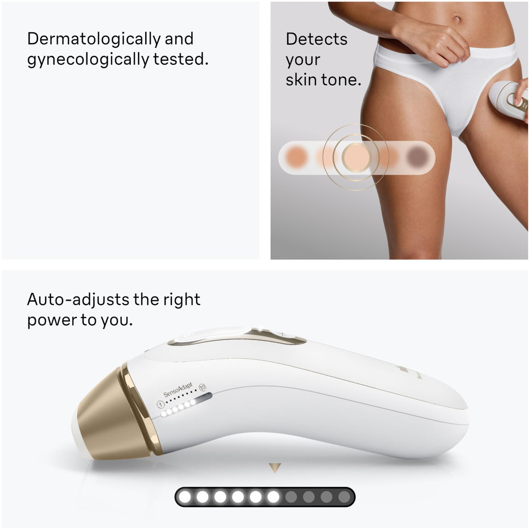 Braun IPL Silk·Expert Pro 5 PL5157 Latest Generation IPL, Permanent Visible Hair Reduction, at-Home Hair Removal System with Soft Pouch and Precision Head Retail $419.00