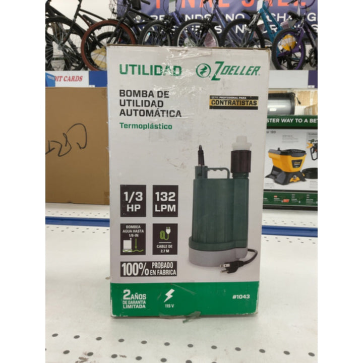 1/3HP Automatic Utility Pump