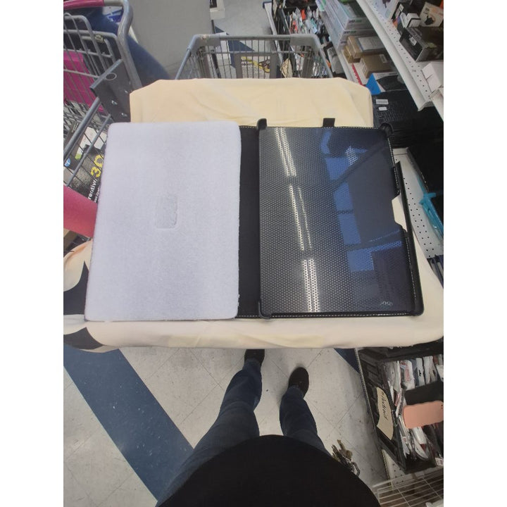 Amazon Basics Tablet Case - Folio Stand, Universal Design, Gray