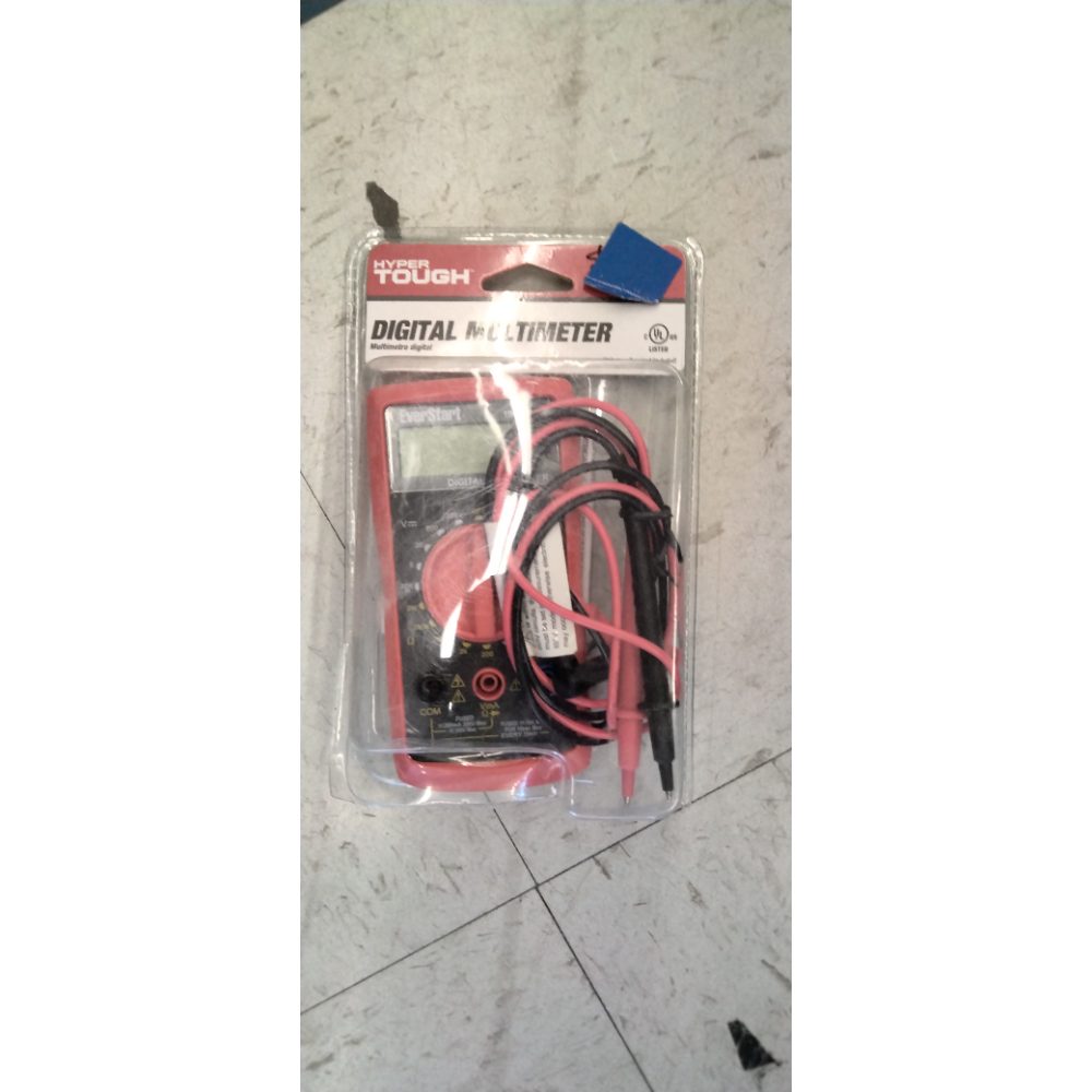 Hyper Tough Digital Multimeter, 17-Range, 34371