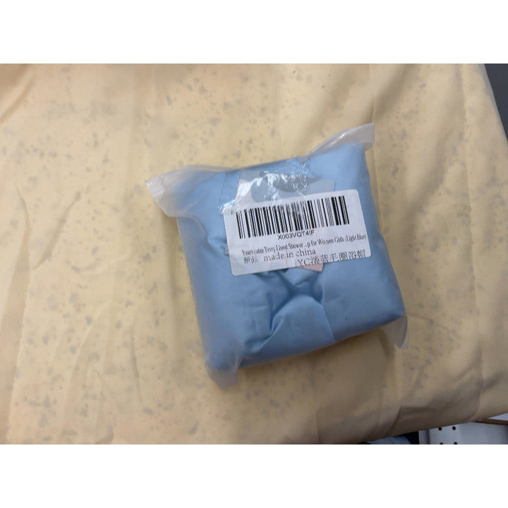 Dice Towel, Terry Hand Towel, Light Blue
