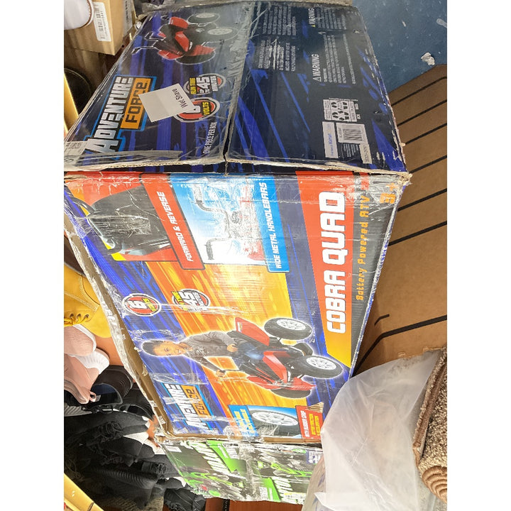 6V Adventure Force Cobra Quad  Battery Powered Ride-on ATV  Unisex