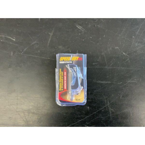 Speed Out Screw Extractor - Removes Stripped Screws, Contractor Grade Steel Retail $15.00