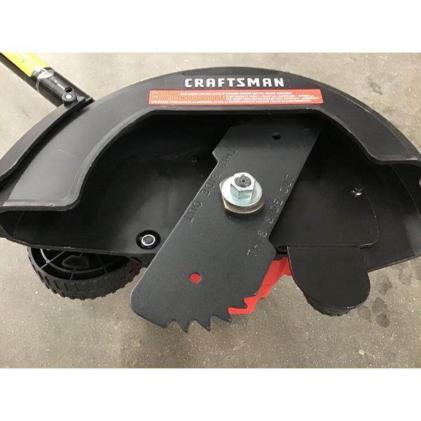 Craftsman CMCECD400 - Cordless Edger, 20V COMPLETE WITH BATTERY AND CHARGER Retail $80.00