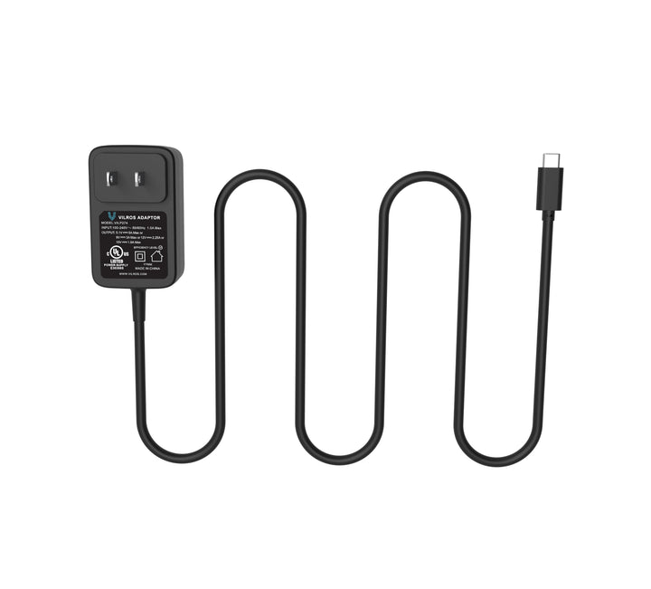 Vilros 27W -5V/5A USB-C Power Supply Compatible with Raspberry Pi 5 & Apple Devices with USB-C Charging Port (Black)